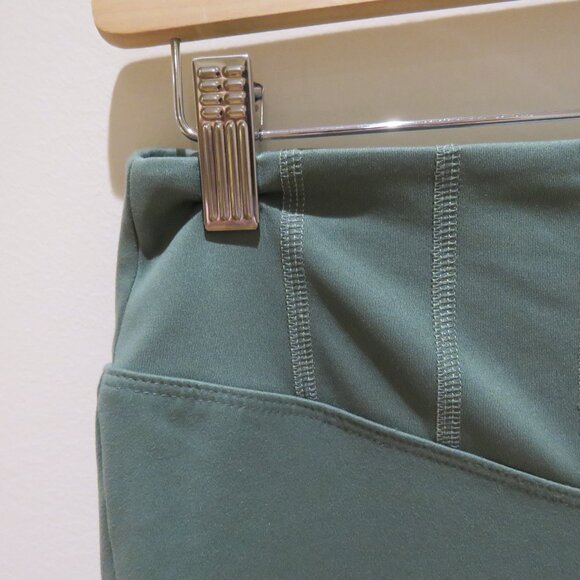 VICTORIA'S SECRET PINK Ultimate Flare Leggings Fresh Forest Green Y2K Lounge - Picture 7 of 14